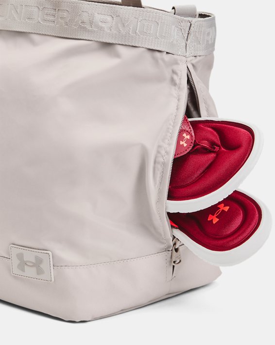 Women's UA Essentials Signature Tote Bag in Gray image number 4